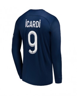 Paris Saint-Germain Mauro Icardi #9 Heimtrikot 2022-23 Langarm